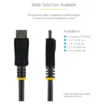 StarTech.com DISPL3M DisplayPort cable