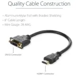 Vaizdo adapteris StarTech.com HDDVIMF8IN, vaizdas 6