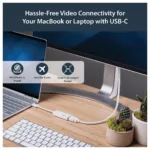 USB vaizdo adapteris StarTech.com CDP2HD4K60W, vaizdas 8