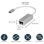 Tinklo plokštė StarTech.com US1GC30A, vaizdas 8