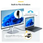 HDMI kabelis StarTech.com RHDMM2MP, vaizdas 11