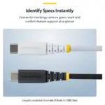 USB kabelis StarTech.com USB2CC3MNCBRWH, vaizdas 8