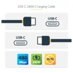 USB kabelis StarTech.com USB2EPR4M, vaizdas 10