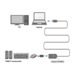 Kabelio adapteris LogiLink UA0143, vaizdas 2