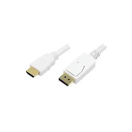 LogiLink 2m, HDMI-DP Vaizdo laidas ar adapteris LogiLink 2m, HDMI-DP (CV0055)