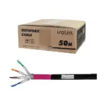 Tinklo kabelis Logilink Erdverlegekabel S/FTP Cat7 AWG23 1000MHz schw. 50m (CPV0081), vaizdas 5