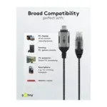 Kabelio adapteris Goobay 74405, vaizdas 18
