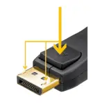DisplayPort kabelis Goobay 74752, vaizdas 2