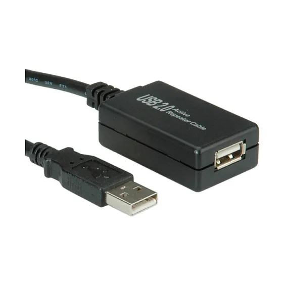 VALUE USB A/USB A M/F 12m USB cable USB kabelis VALUE USB A/USB A M/F 12m (12.99.1110)