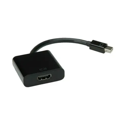 Vaizdo laidas ar adapteris VALUE Cableadapter, v1.2, MiniDP M - HDMI F (12.99.3142)