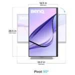 Monitorius BenQ MA270S (9H.LNYLA.TBE), vaizdas 4