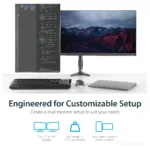 Monitoriaus laikiklis StarTech.com ARMDUAL, vaizdas 12