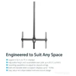 StarTech.com FPCEILPTBLP signage display mount