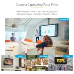 StarTech.com FPCEILPTBLP signage display mount