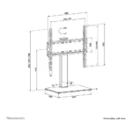 Neomounts DS45-430BL14 TV mount/stand
