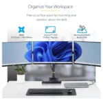 Monitoriaus laikiklis StarTech.com 3MP2AG-MONITOR-ARM, vaizdas 14