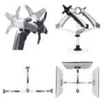 Monitoriaus laikiklis StarTech.com 1MP1ACG-MONITOR-ARM, vaizdas 10