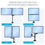 Monitoriaus laikiklis StarTech.com ARMDUALPIVOT, vaizdas 14