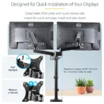 Monitoriaus laikiklis StarTech.com ARMDUALPIVOT, vaizdas 17