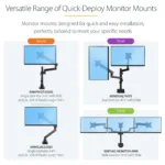 Monitoriaus laikiklis StarTech.com ARMSLIM2USB3, vaizdas 14