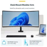 Monitoriaus laikiklis StarTech.com H1M1AG1-MONITOR-ARM, vaizdas 11