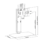Monitoriaus laikiklis Equip 650126 (65012607101), vaizdas 6