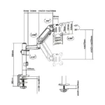 Equip 650132 monitor mount / stand
