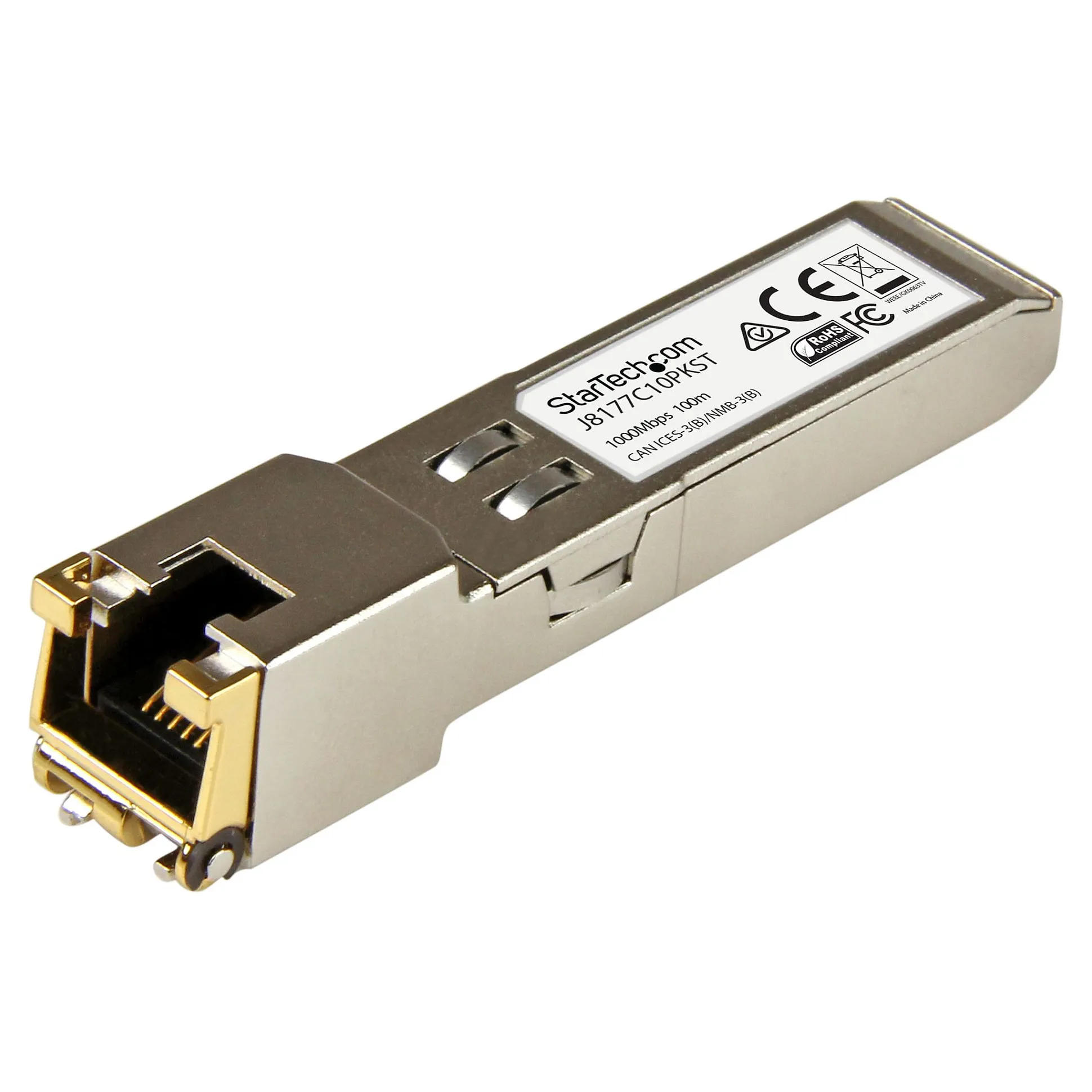 StarTech.com J8177C10PKST network transceiver module StarTech.com J8177C10PKST network transceiver module