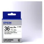 Etikečių juostelė Epson LK-7WBN (C53S657006), vaizdas 2