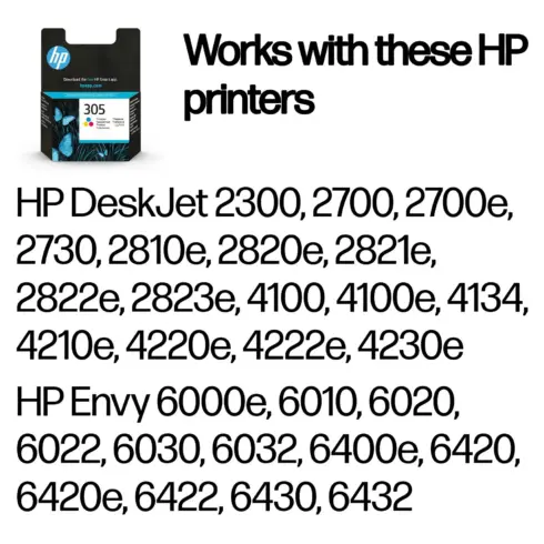 Rašalo kasetė HP 305 Tri-color (3YM60AE#ABE)