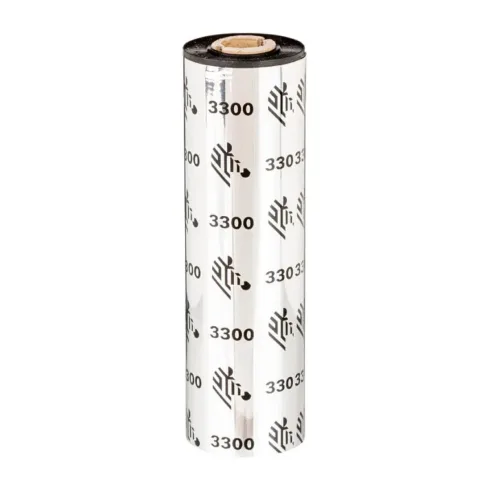 Terminė juostelė Zebra 3300 Wax (03300GS06407)