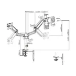 Equip 650133 monitor mount / stand