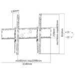 Equip 650322 TV mount/stand