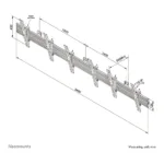 Neomounts NMPRO-WMB3 signage display mount