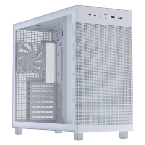 Kompiuterio korpusas ASUS PRIME AP303 TG (90DC00V3-B39010), baltos spalvos