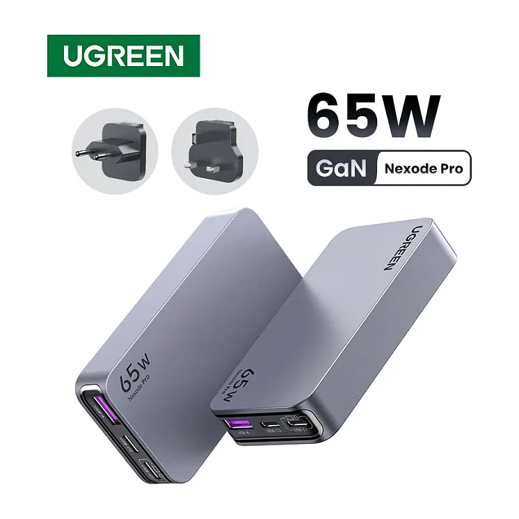 Ugreen Nexode Pro 65W GaN Travel Charger Ugreen Nexode Pro 65W GaN Travel Charger