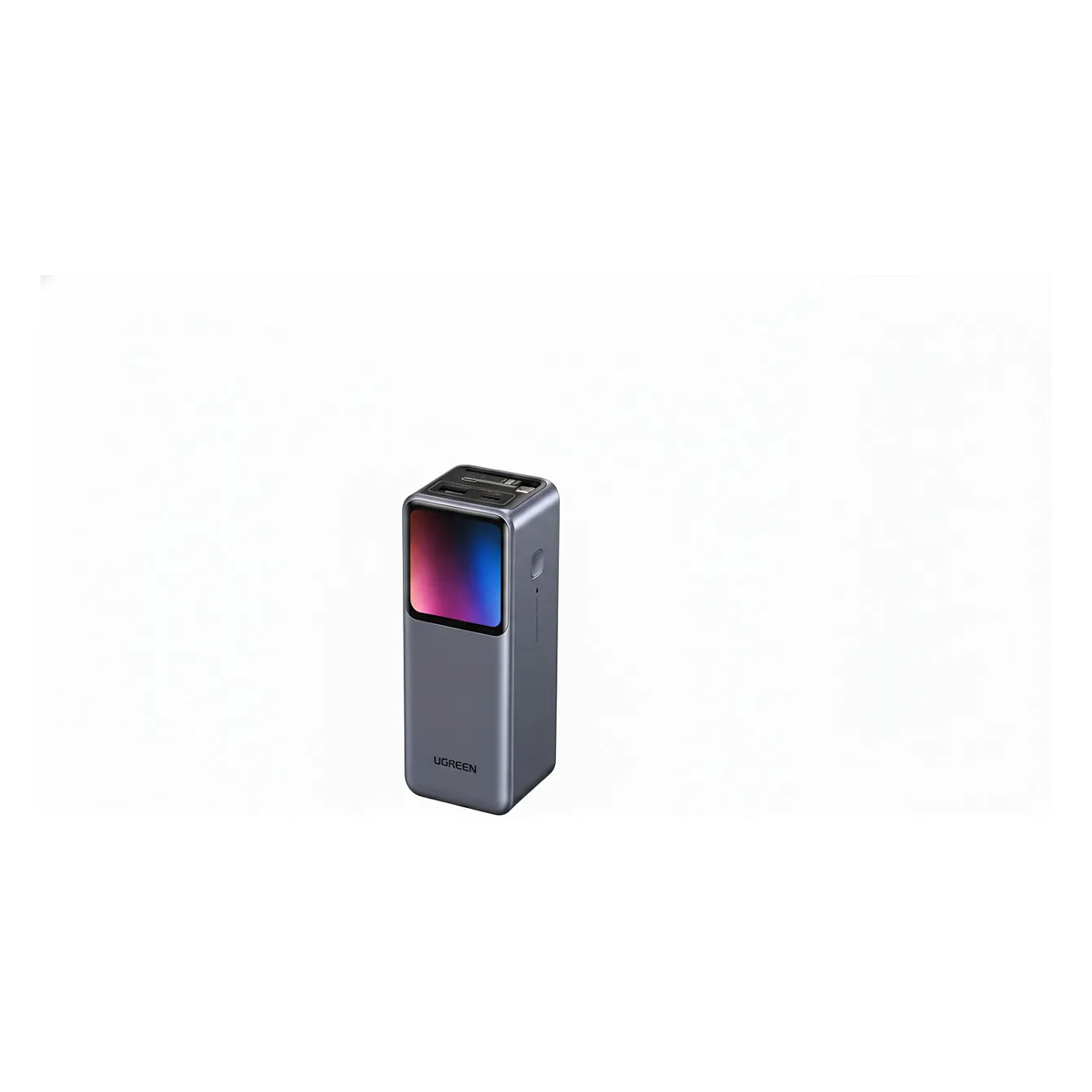 UGREEN PB726 20.000mAh 165W Powerbank 2x USB-C 1x USB-A ausziehbares USB-C Kabel TFT Display UGREEN PB726 20.000mAh 165W Powerbank 2x USB-C 1x USB-A ausziehbares USB-C Kabel TFT Display