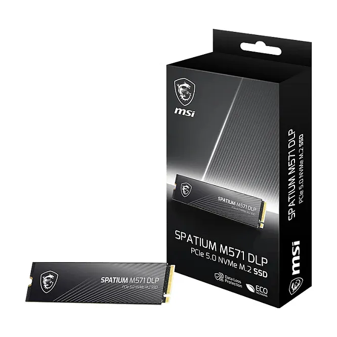 MSI SPATIUM M571 DLP PCIe 5.0 NVMe M.2 2TB MSI SPATIUM M571 DLP PCIe 5.0 NVMe M.2 2TB