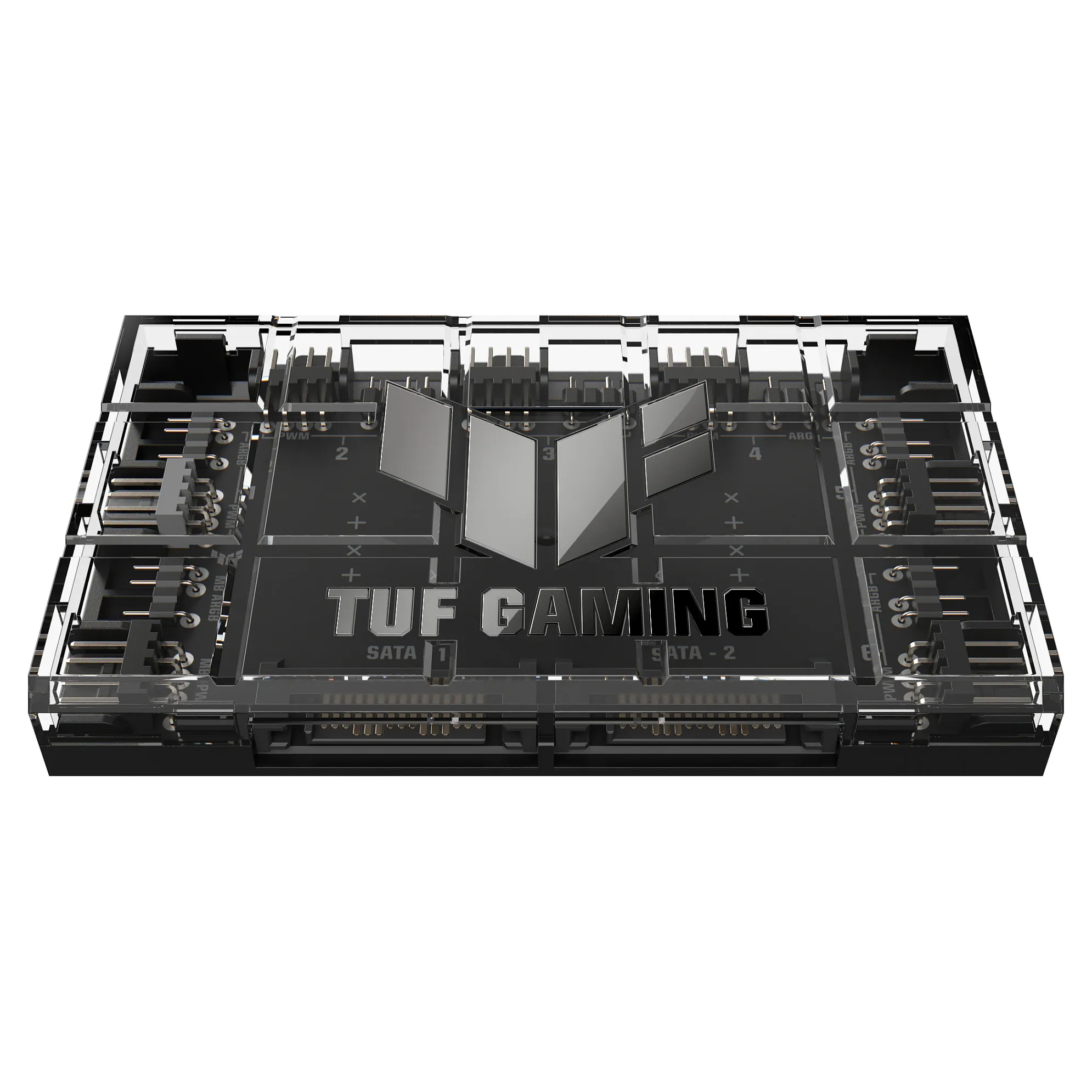 ASUS TUF Gaming ARGB PWM Fan Hub RGB valdiklis ASUS TUF Gaming ARGB PWM Fan Hub (90DA00C0-B09000)