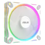 Korpuso aušintuvas ASUS Prime MR120 Fan ARGB (90DA00I3-B09000), baltos spalvos, vaizdas 3