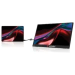 Šviestuvas Verbatim Portable 15.6" FHD Monitor LIGHT (32401), vaizdas 4