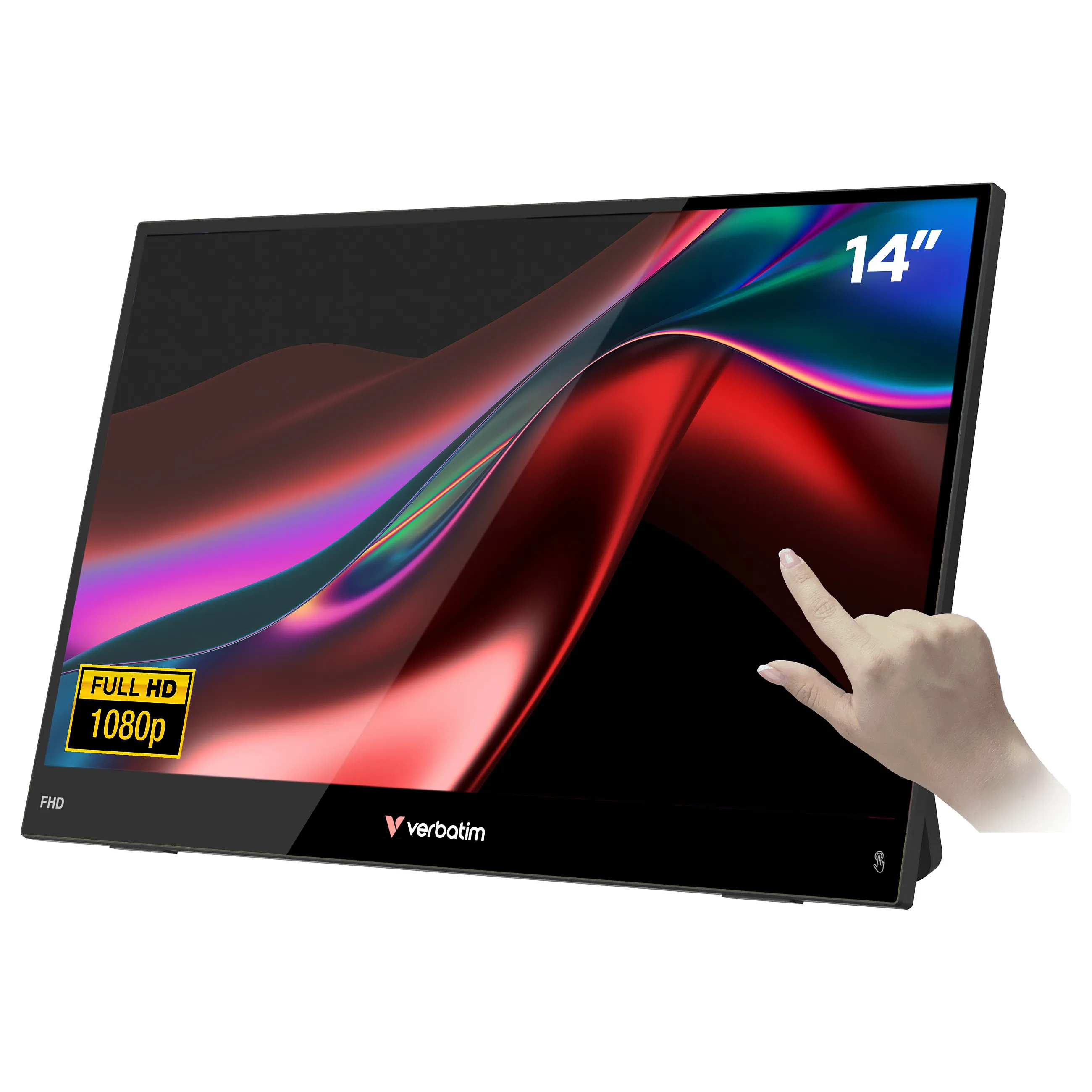 Verbatim Portable 14" FHD Touch Monitor LIGHT Šviestuvas Verbatim Portable 14" FHD Touch Monitor LIGHT (32400)