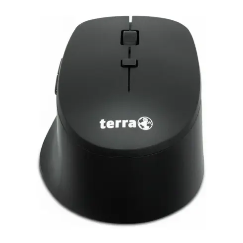 Pelė TERRA Mouse 4000 Wireless Silent USB black 6-Tasten Maus, für Rechtshänder (2920558)