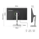 JAPANNEXT JN-IPS245G320F-HSP computer monitor