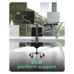 Monitoriaus laikiklis ICY BOX IB-MS622-T (61198), vaizdas 2