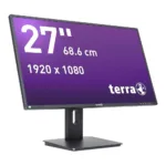 Monitorius TERRA LCD/LED 2756W PV V4 schwarz GREENLINE PLUS (3030251), vaizdas 3