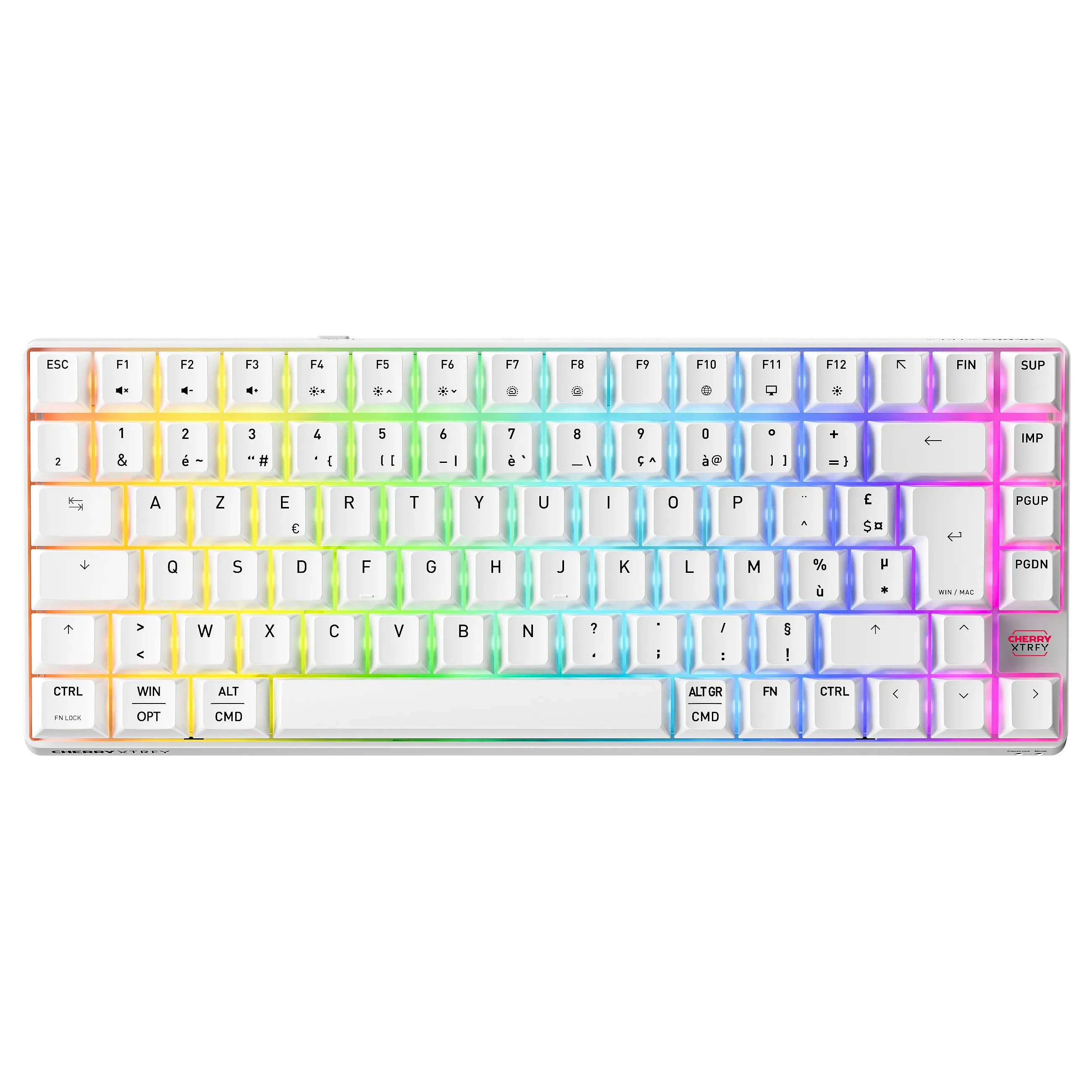 CHERRY XTRFY K33 Compact Wireless keyboard Belaidė klaviatūra CHERRY XTRFY K33 Compact (G8D-24030PAAFR-0)