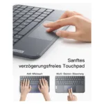 Planšetės klaviatūra Inateck KB01105_GRAY, vaizdas 4