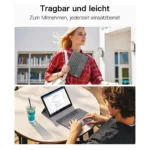 Planšetės klaviatūra Inateck KB01105_GRAY, vaizdas 7