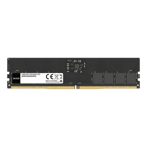 Operatyviosios atminties modulis Lexar 16GB DIMM 5600MHz (black) Version OEM (Tray) (LD5U16G56C46ST-HGN)
